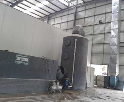 卫浴制造厂废气净化工程